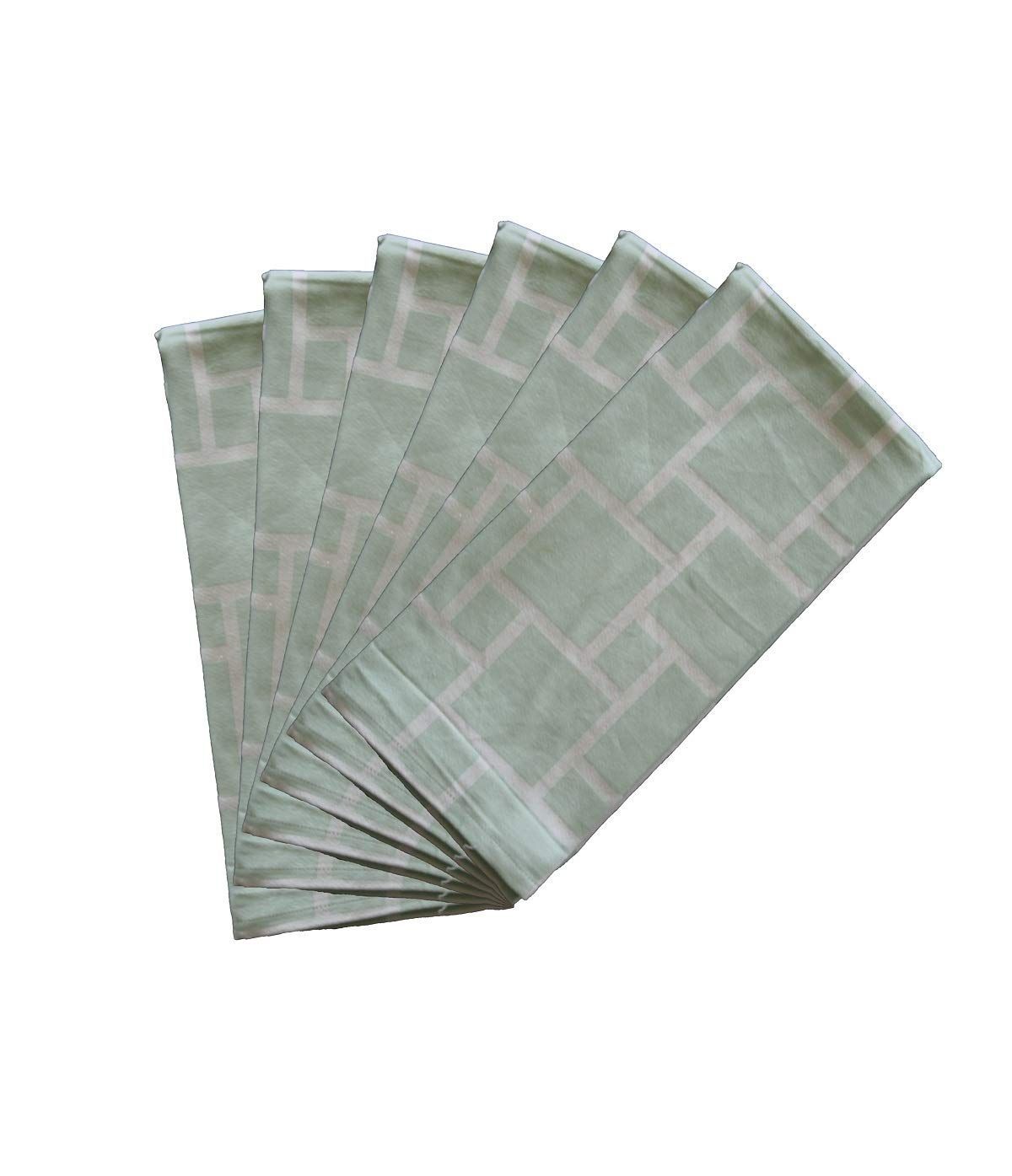 AIRWILL, 100% Cotton Kitchen Towels, Pack of 6 pcs