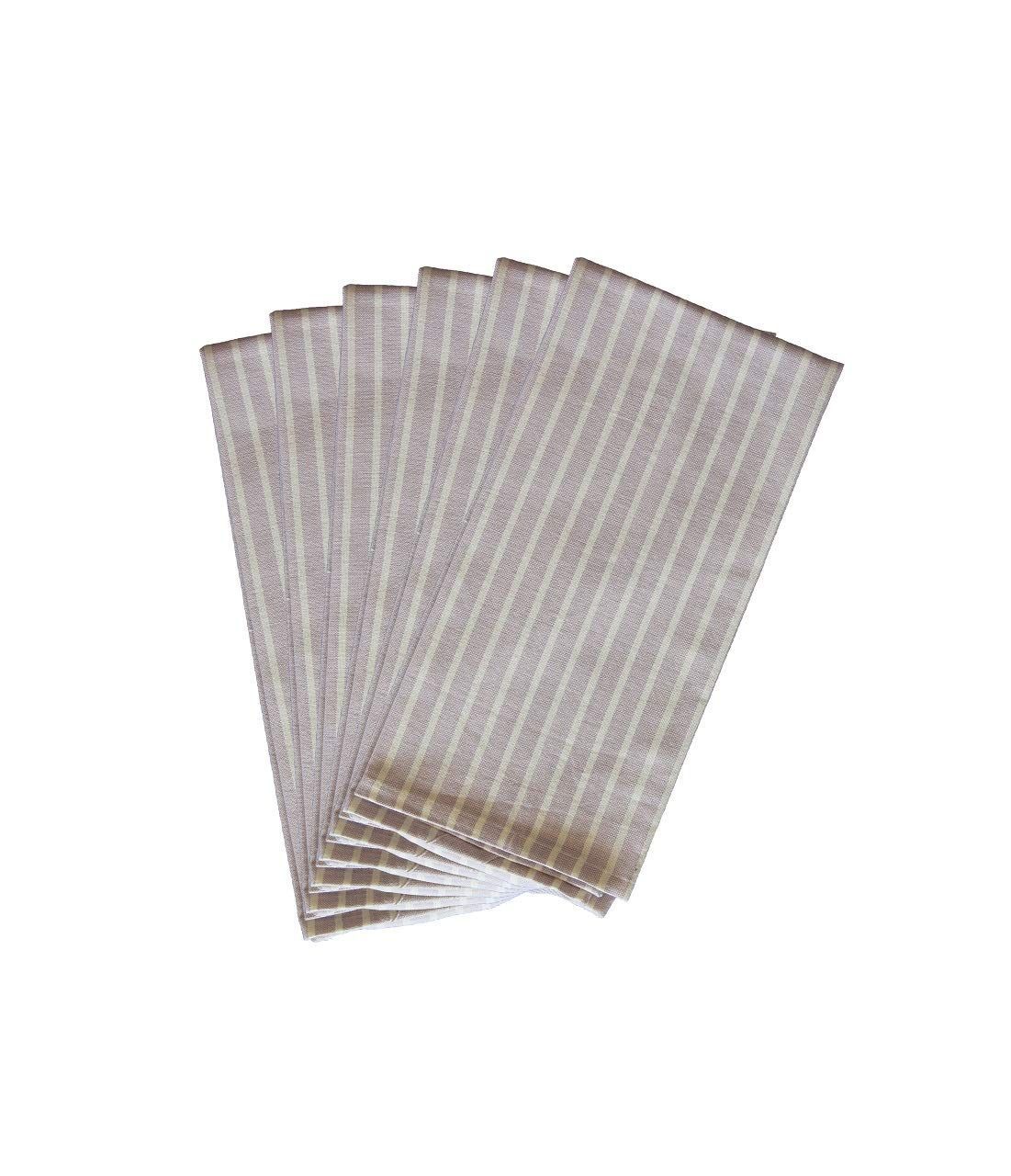 AIRWILL, 100% Cotton Kitchen Towels, Pack of 6 pcs
