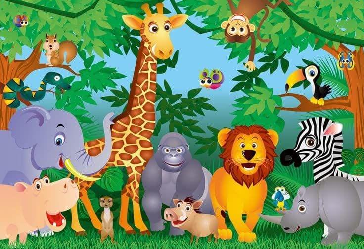 APM Kids Cartoon Wall Sticker Fully Waterproof Vinyl Sticker self Adhesive for Living Room, Bedroom, Office, Kids Room 12X18 inches (F16)