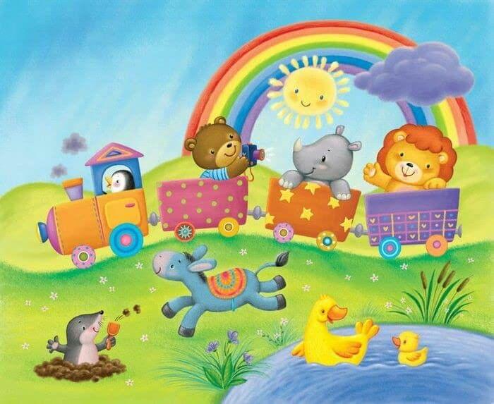 APM Kids Cartoon Wall Sticker Fully Waterproof Vinyl Sticker self Adhesive for Living Room, Bedroom, Office, Kids Room 12X18 inches (T10)