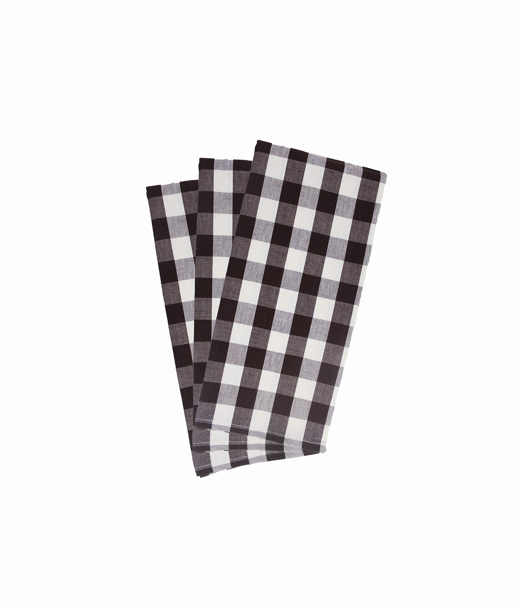 AIRWILL Cotton Kitchen Towels, Dishcloths, Wiping Cloths (Pack of 3 pcs)