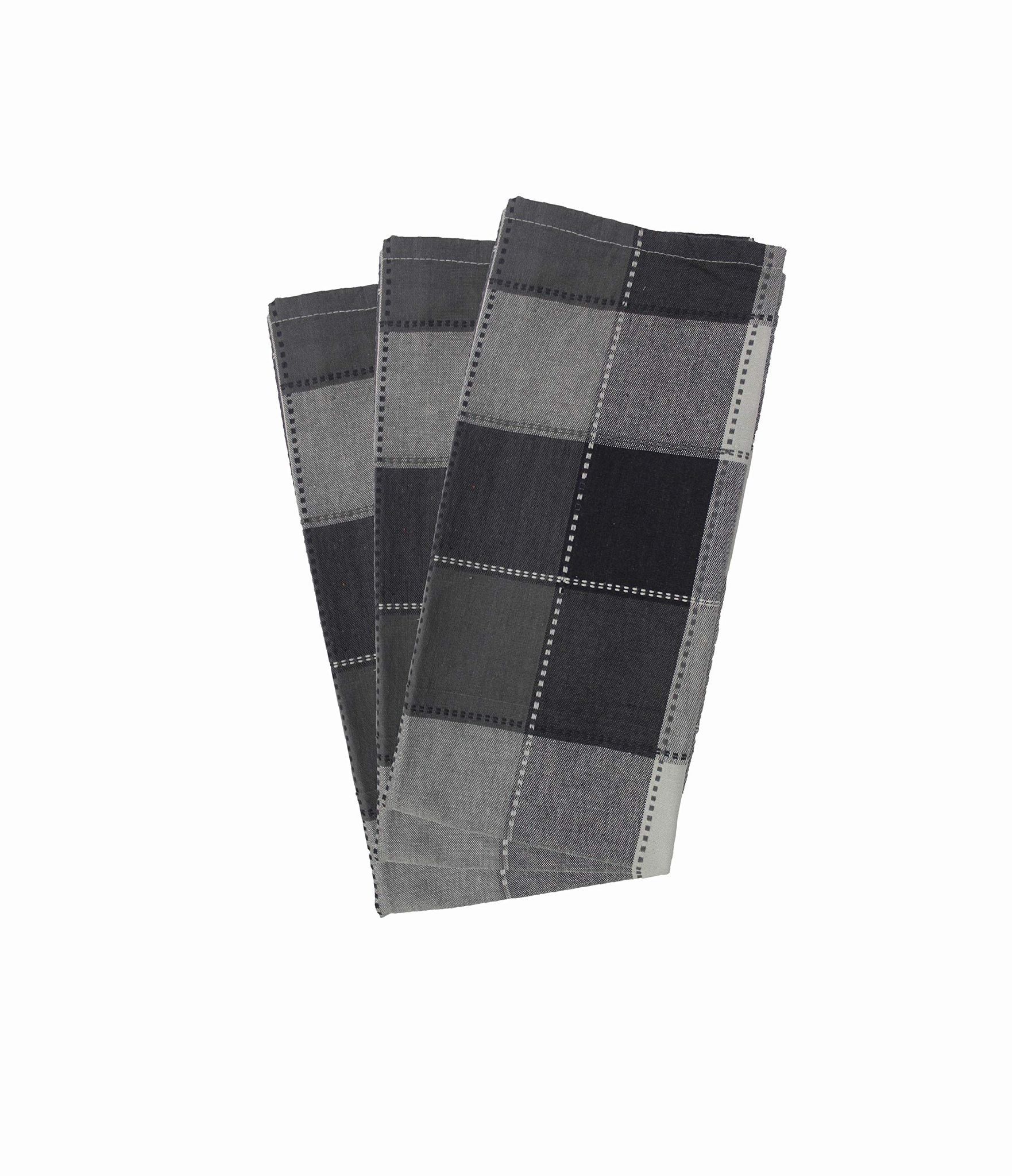 AIRWILL Cotton Kitchen Towels, Dishcloths, Wiping Cloths (Pack of 3 pcs)