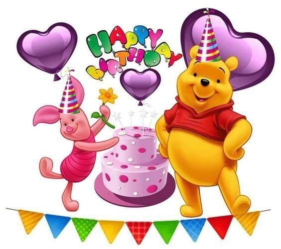 APM Kids Happy Birthday Wall Sticker Fully Waterproof Vinyl Sticker self Adhesive for Living Room, Bedroom, Office, Kids Room 12X18 inches (H27)