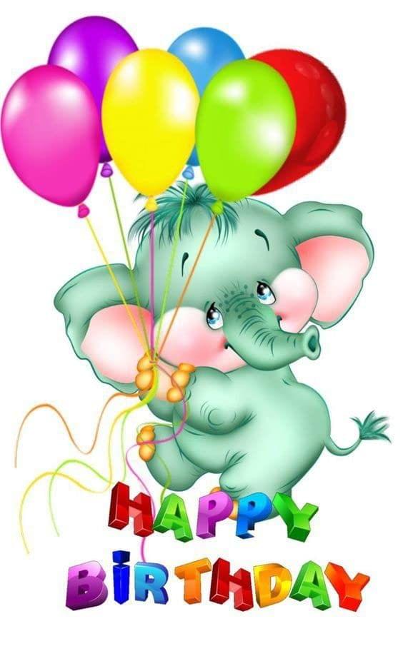 APM Kids Happy Birthday Wall Sticker Fully Waterproof Vinyl Sticker self Adhesive for Living Room, Bedroom, Office, Kids Room 12X18 inches (H16)