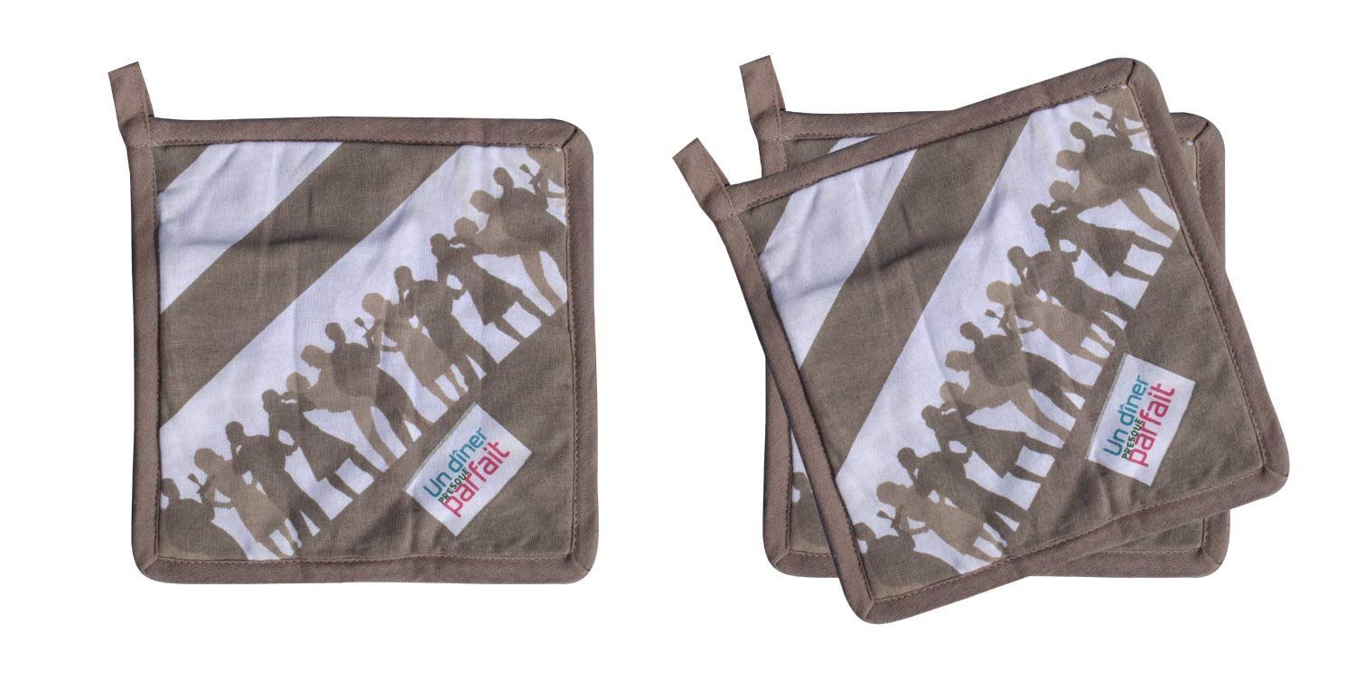 Airwill, 40x40 cm Pot Holders. Pack of 3 Pieces.