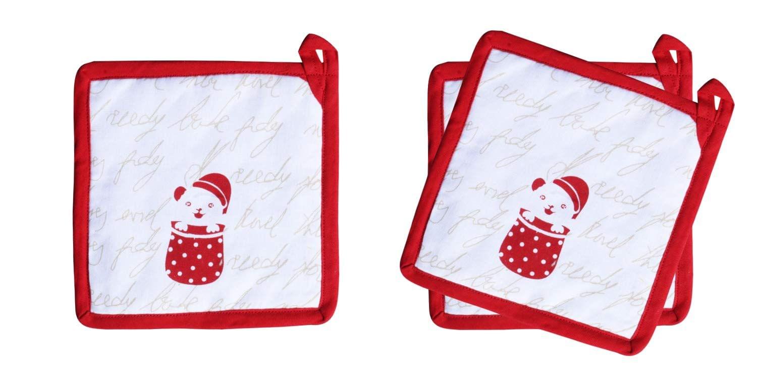 Airwill, 40x40 cm Pot Holders. Pack of 3 Pieces.