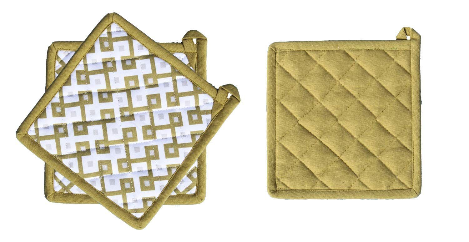 Airwill, 40x40 cm Pot Holders. Pack of 3 Pieces.