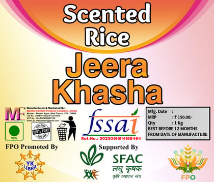 Scented Rice | Jeera Khasha | 1Kg Scented Rice | Jeera Khasha | 1Kg