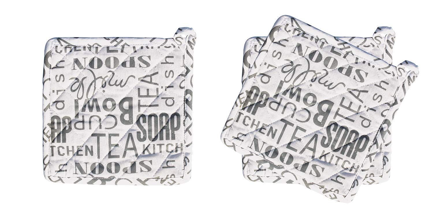 Airwill, 40x40 cm Pot Holders. Pack of 3 Pieces.