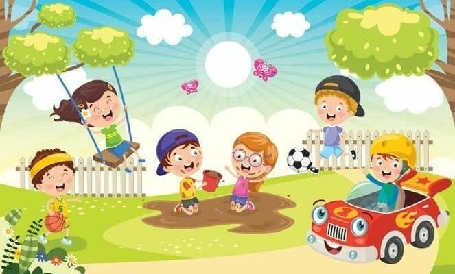 APM Kids Cartoon Wall Sticker Fully Waterproof Vinyl Sticker self Adhesive for Living Room, Bedroom, Office, Kids Room 12X18 inches (KD24)