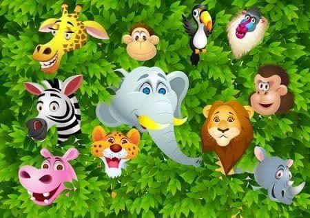 APM Kids Cartoon Wall Sticker Fully Waterproof Vinyl Sticker self Adhesive for Living Room, Bedroom, Office, Kids Room 12X18 inches (JU14)