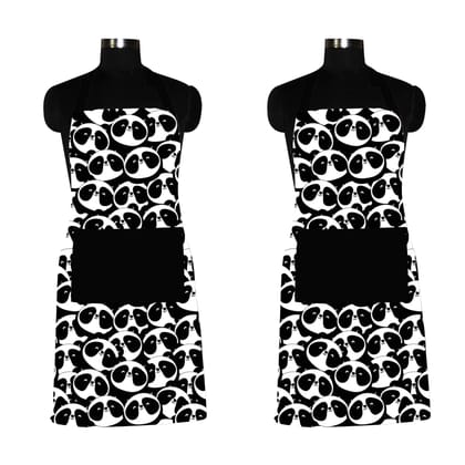 AIRWILL, 100% Cotton Designer Home Use, Chefs and Regular Aprons, Pack of 2 pc