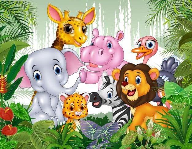 APM Kids Cartoon Wall Sticker Fully Waterproof Vinyl Sticker self Adhesive for Living Room, Bedroom, Office, Kids Room 12X18 inches (G23)
