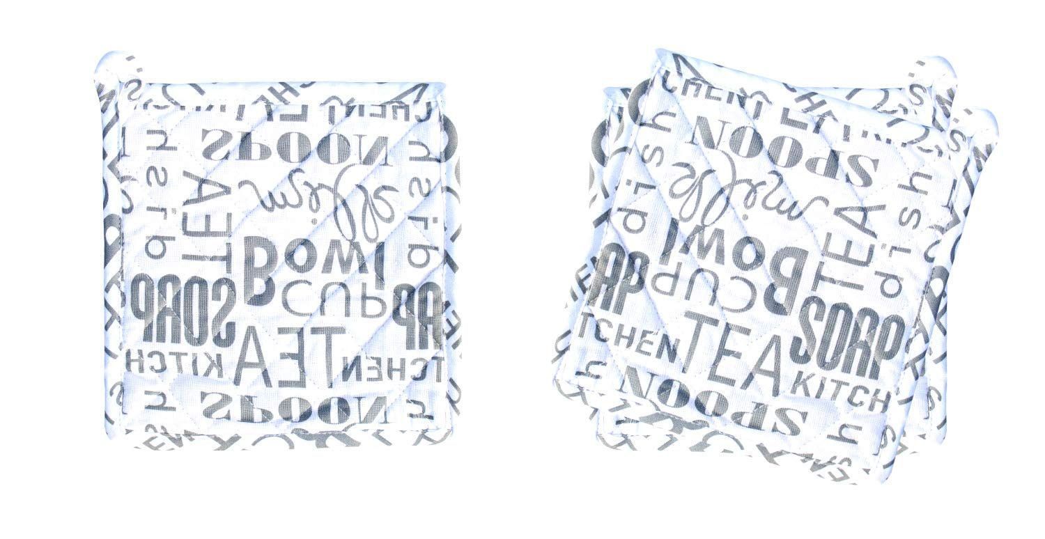 Airwill, 40x40 cm Pot Holders. Pack of 3 Pieces.