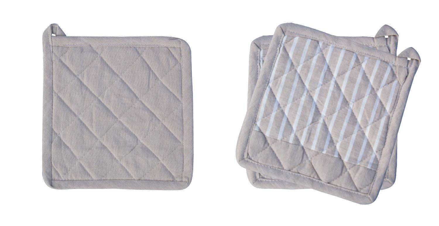 Airwill, 40x40 cm Pot Holders. Pack of 3 Pieces.