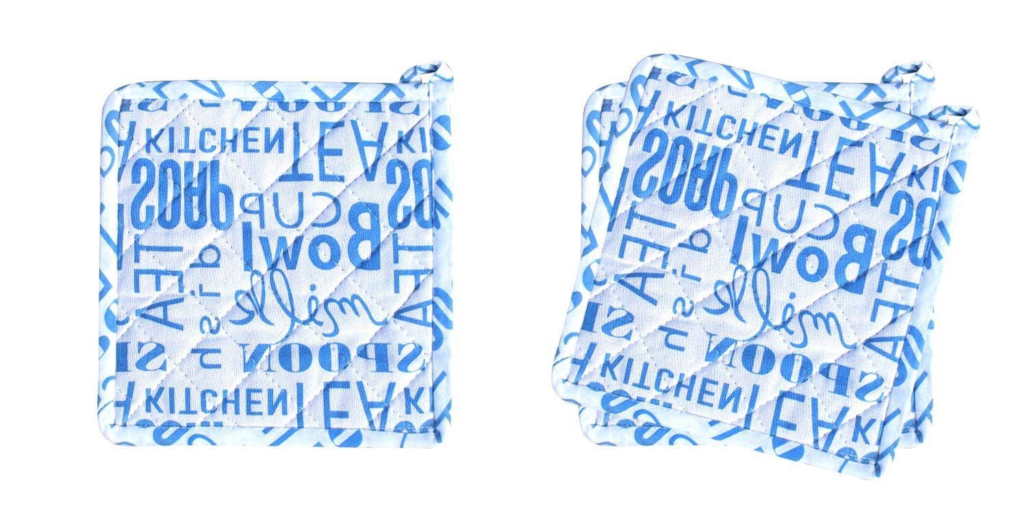 Airwill, 40x40 cm Pot Holders. Pack of 3 Pieces.