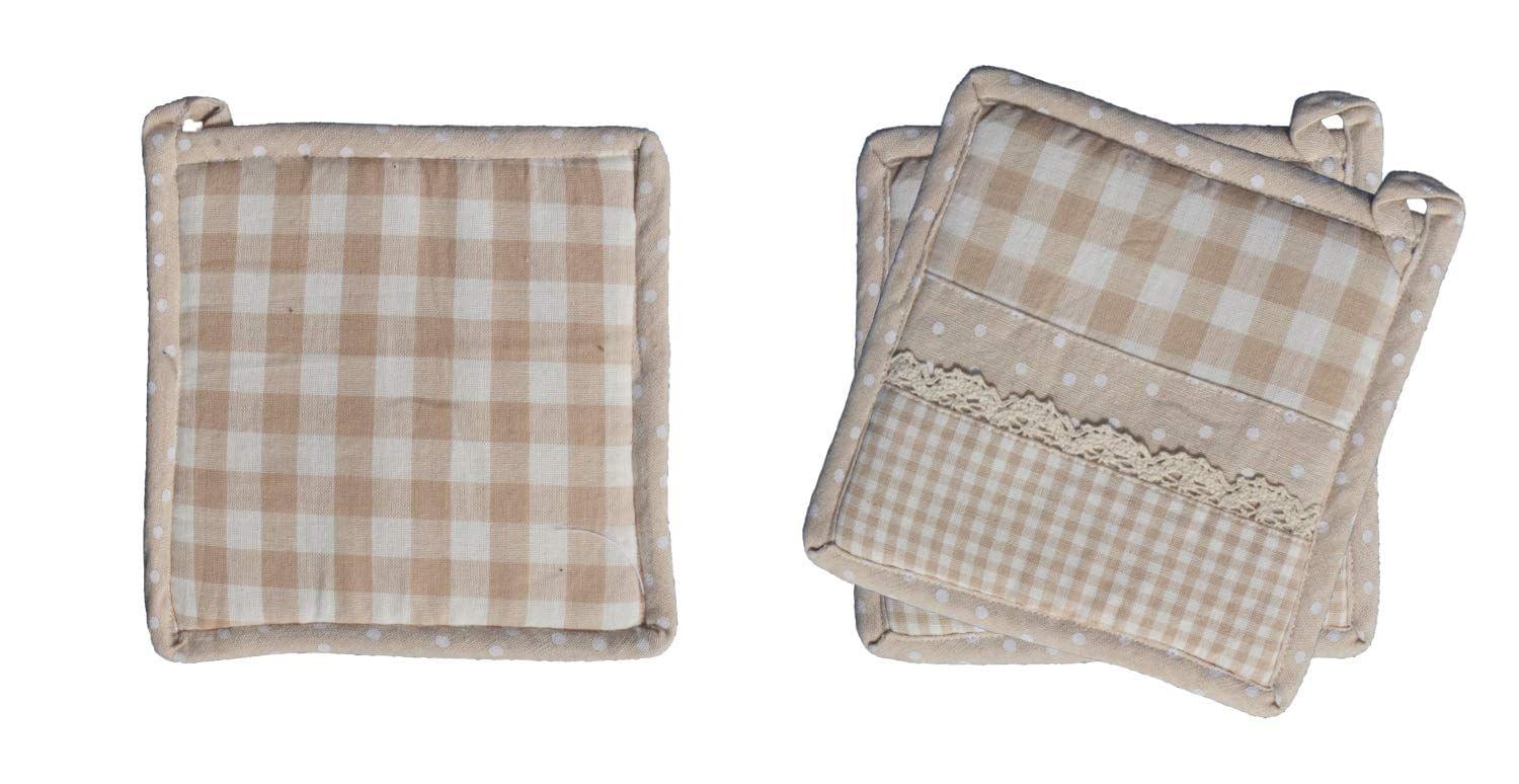 Airwill, 40x40 cm Pot Holders. Pack of 3 Pieces.