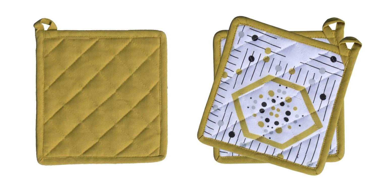 Airwill, 40x40 cm Pot Holders. Pack of 3 Pieces.