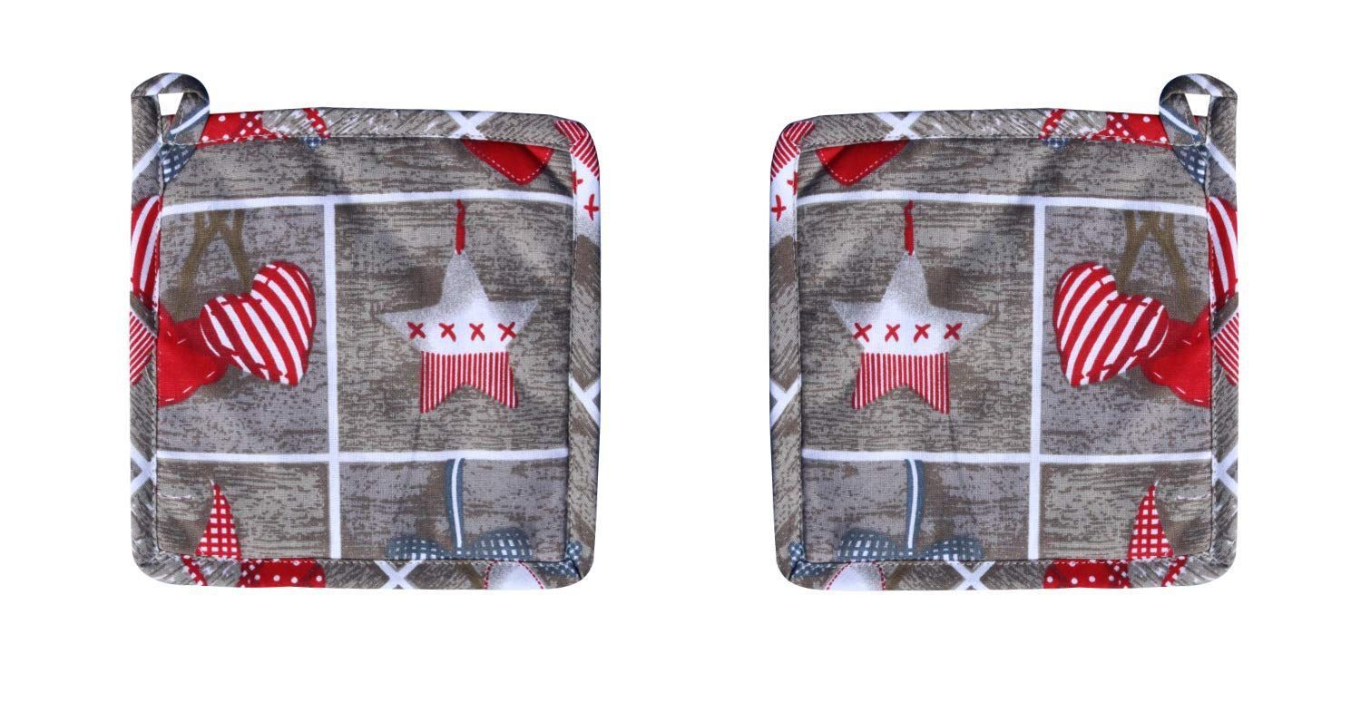 Airwill, 40x40 cm Pot Holders. Pack of 3 Pieces.