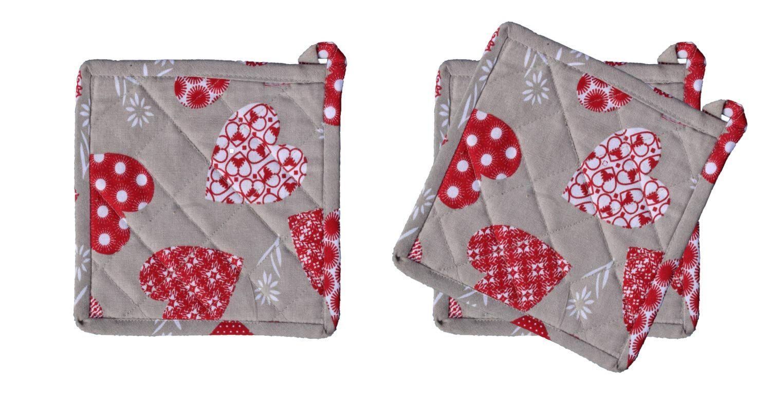 Airwill, 40x40 cm Pot Holders. Pack of 3 Pieces.