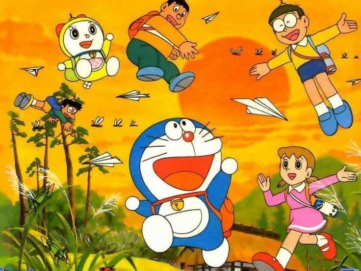 APM Kids Cute Cartoon Wall Sticker Fully Waterproof Vinyl Sticker self Adhesive for Living Room, Bedroom, Office, Kids Room 12X18 inches (N4)
