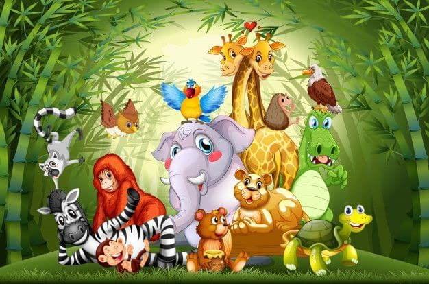 APM Kids Cartoon Wall Sticker Fully Waterproof Vinyl Sticker self Adhesive for Living Room, Bedroom, Office, Kids Room 12X18 inches (JB23)