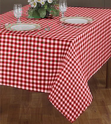 AIRWILL 100% Cotton 2 Seater Table Cover (Pack of 1)