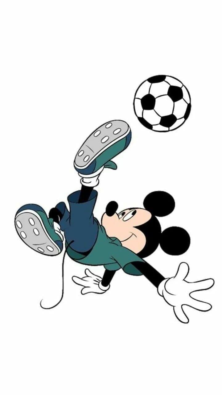 APM Mickey Mouse Laminated Wall Sticker for Kids 12X18 Inches (M14)