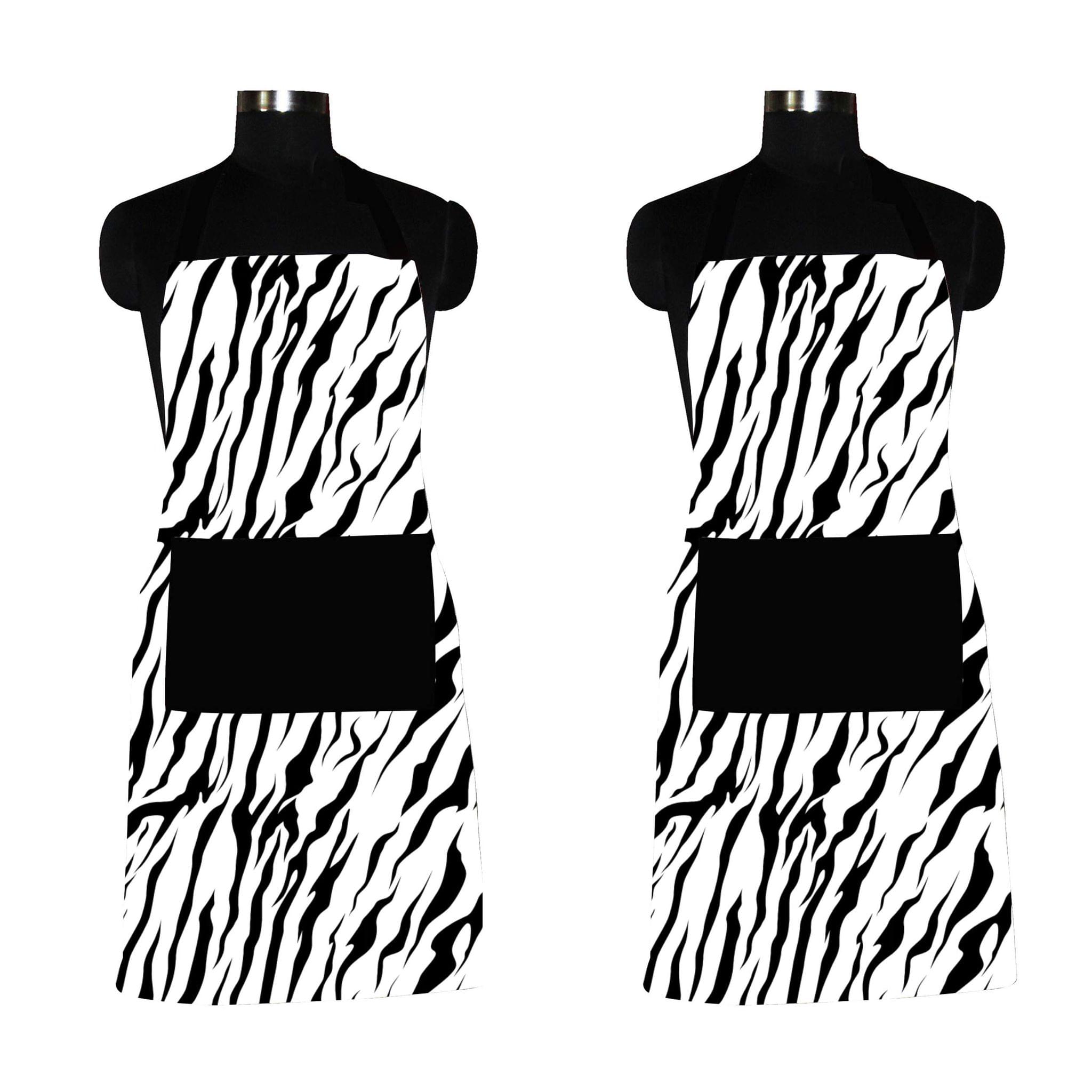 AIRWILL, 100% Cotton Designer Home Use, Chefs and Regular Aprons, Pack of 2 pc
