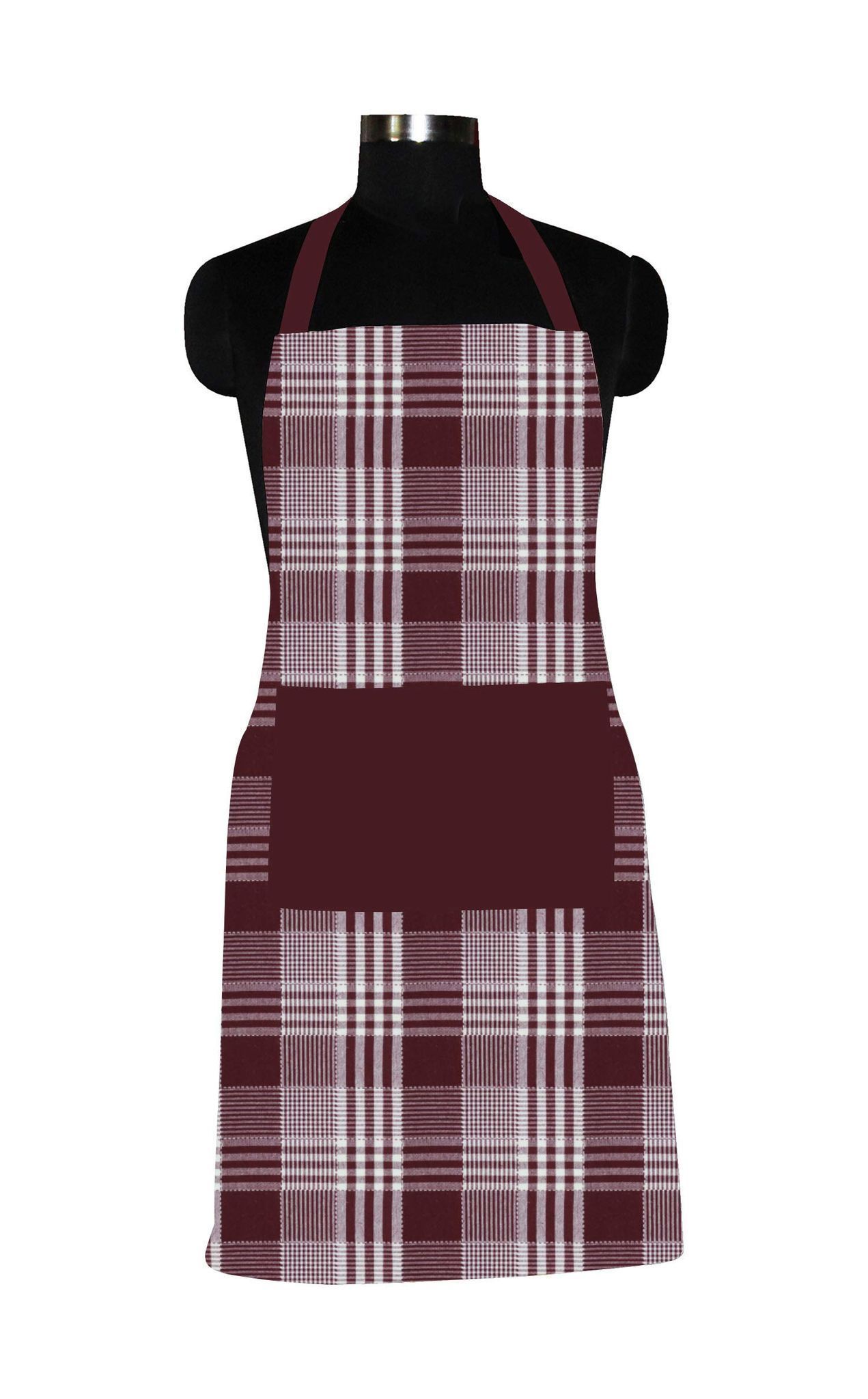 AIRWILL, 100% Cotton Designer Home Use, Chefs and Regular Aprons, Pack of 1 pc