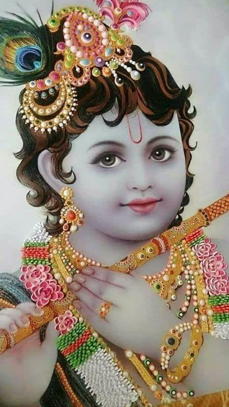 APM BAL Gopal Fully Waterproof Vinyl Sticker self Adhesive for Living Room, Bedroom, Office, Kids Room 12X18 inches (K20)