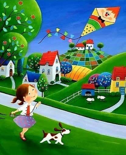 APM Kids Cartoon Wall Sticker Fully Waterproof Vinyl Sticker self Adhesive for Living Room, Bedroom, Office, Kids Room 12X18 inches (KD14)