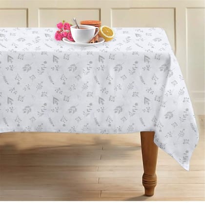 AIRWILL, 100% Cotton Designer Tablecloth/Teapoy Cloth, Sized by 140cm in Width and 180cm in Length. Use as 6/8 Seaters, Rectangles Shaped. Pack of 1 Piece