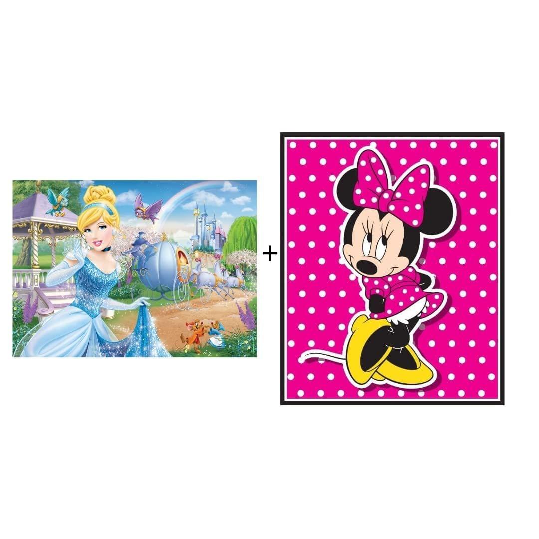 APM Combo of 2 Wall Sticker Fully Waterproof Vinyl Sticker self Adhesive for Living Room, Kids Room 12X18 inches
