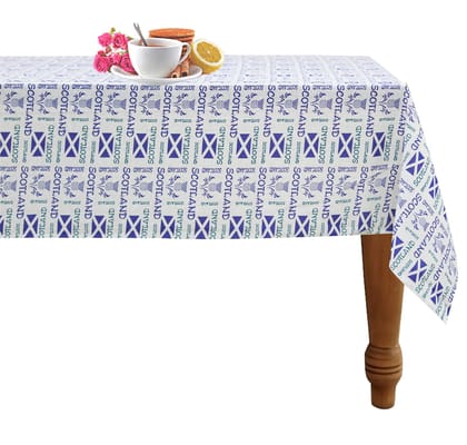 AIRWILL, Cotton Table Cloth/Teapoy Cover/Table Cover for 6 Seater (Pack of 1 pc)