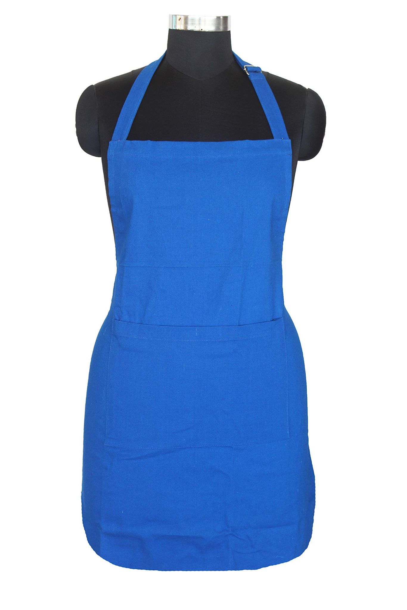 Airwill, 100% Cotton Designer Self Designed Bib Apron, Sized 65cm in Width and 80cm in Length with 2 Long Straps on Both Sides and Adjustable Buckle on Top. Pack of 1 pc