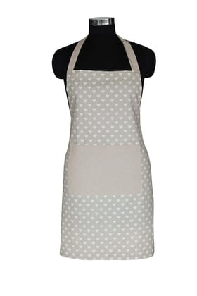 AIRWILL Branded 100% Cotton Kitchen Aprons Pack of 1 piece
