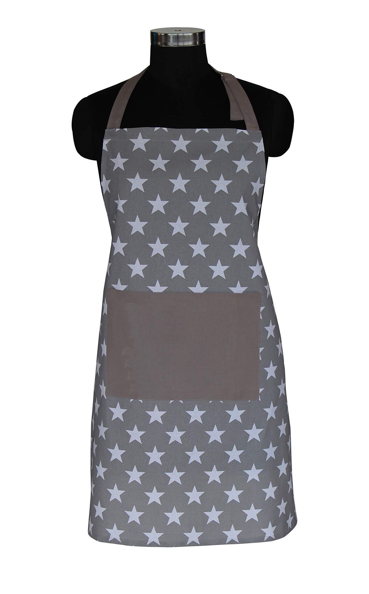 AIRWILL Branded 100% Cotton Kitchen Aprons Pack of 1 piece
