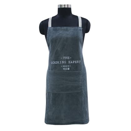 AIRWILL Stone Washed Cotton Apron (Pack of 1)