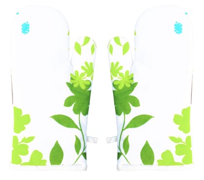 Airwill, Cotton Heart Resistant Oven Gloves (Pack of 2 Pieces)