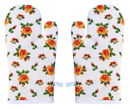 Airwill, Cotton Heart Resistant Oven Gloves (Pack of 2 Pieces)