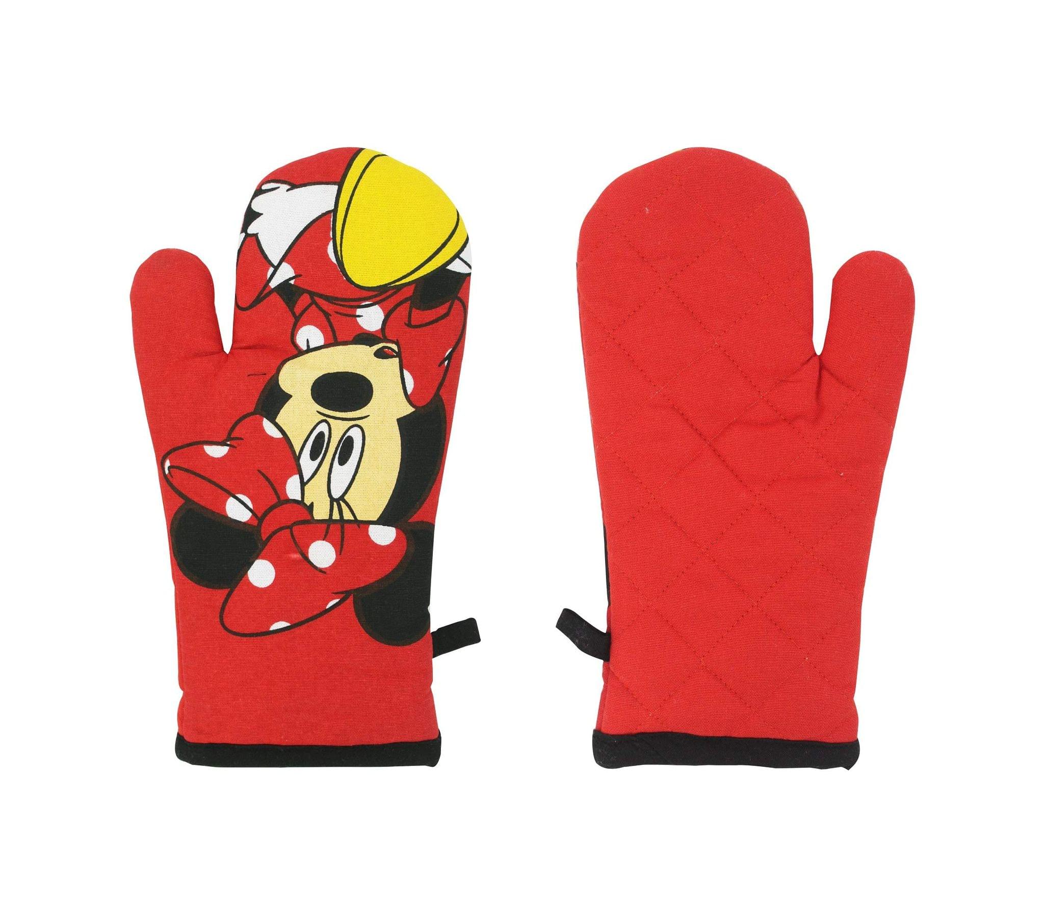 AIRWILL, 100% Cotton Kitchen Padded Oven Gloves, Mitts (Pack of 2)