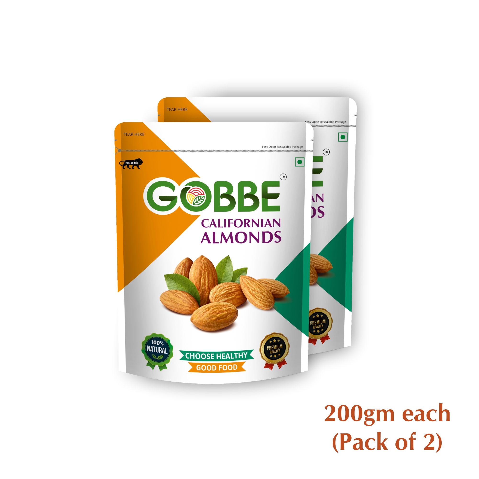 GOBBE Premium Californian Almonds