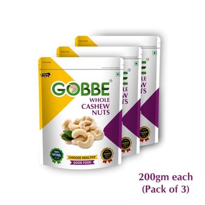 GOBBE Premium Whole Cashew Nuts