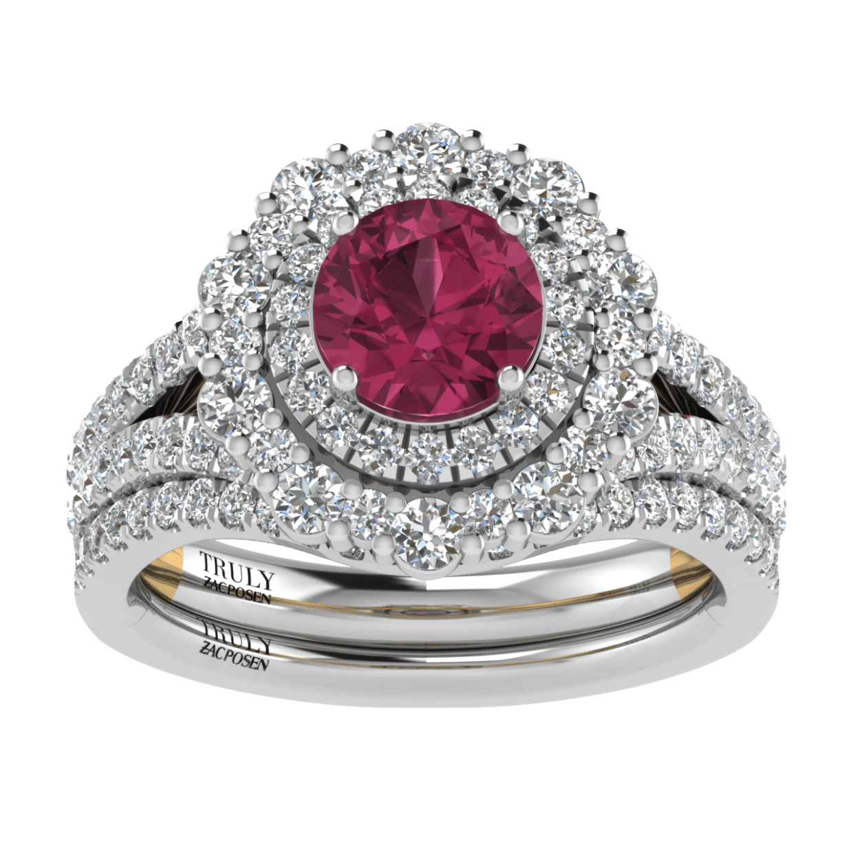 Ruby & Diamond Elegance Ring