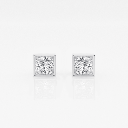 Square Diamond Earrings