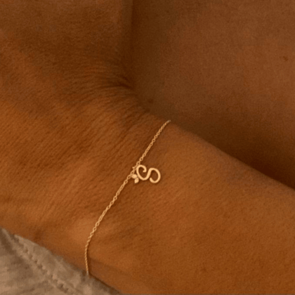 Alphabet Bracelet