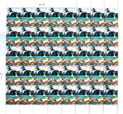 Shobhaphila's Full sheet Stamps 2010 (c) (2 NO.S)