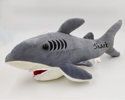 PUCHU TOYS - Velvet Shark Stuffed Toy | Soft Plush Toy | Throw Pillow Valentine's Day Birthday for Toddler Kids…