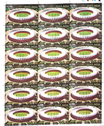 Shobhaphila's Full sheet Stamps 2010 ( i ) (2 NO.S)